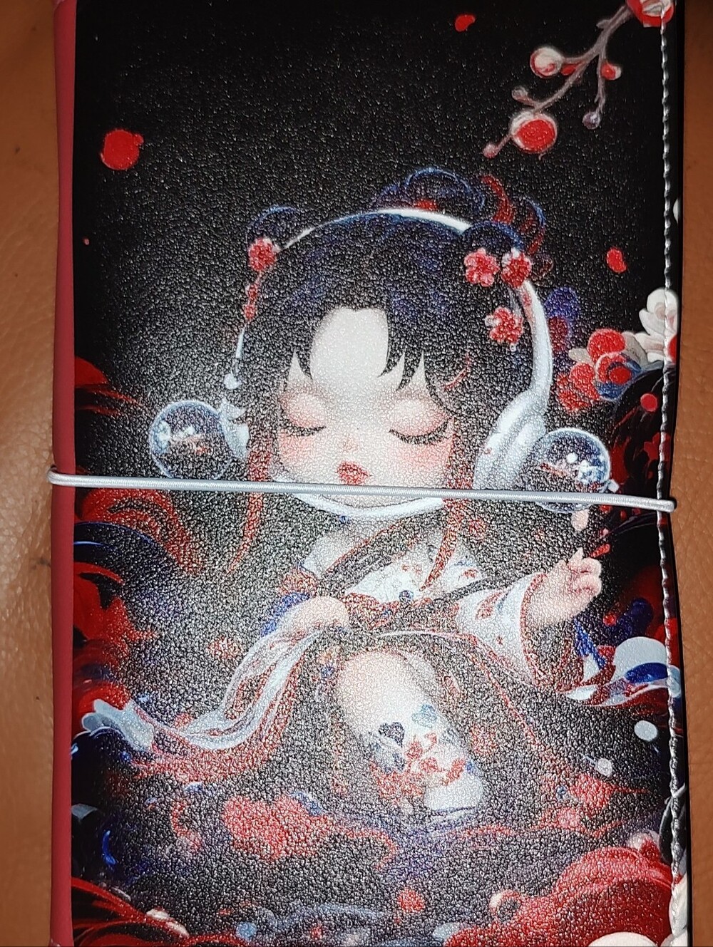 New! A6 Size Skull Panda Soft Cover PU Leather Notebook